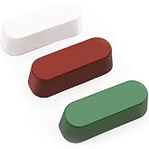 Sunxeke Metal Buffing Polishing Compound Kit,Buffing Wheel Compound Including White Diamond,Red Rouge, General Green(3 Pack, 4 Oz)