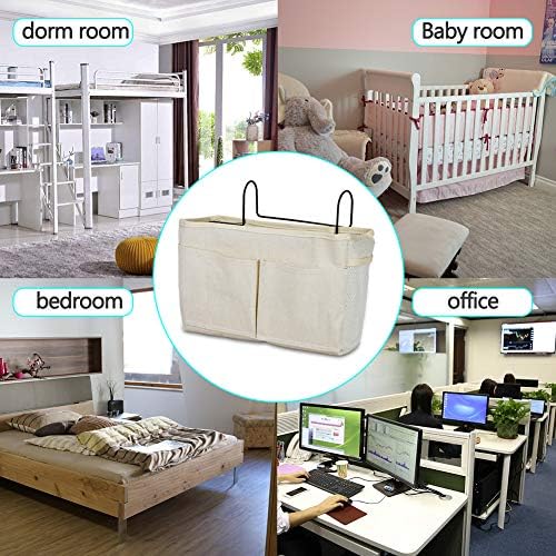 Cuisine Et Maison Literie Et Linge De Maison Accessoires Literie Xpccj Panier De Rangement A Suspendre Pour Tete De Lit Lit Superpose Avec Poche Sac De Rangement Suspendu Chevet Avec Crochets