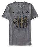 Aeropostale Men's Aero Nyc Graphic T Shirt M Medium Heather Grey