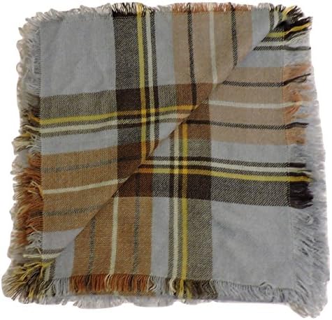 Water Gypsy Trendy Fashion Plaid Scarf Oversized Blanket Shawl for Winter