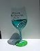 Of Course I Drink Like a Fish, I'm a Mermaid Blue Wine Glass Set 2