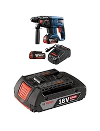 Bosch GBH18V-20K21 - Martillo perforador (18 V, 3 4", SDS-plus)