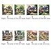 Newbested 4 PCS DIY Full Drill Diamond Painting 5D Home Decoration Handmade Rhinestone Embroidery Mosaic Cross Stitch