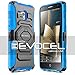 Evocel Alcatel OneTouch Fierce XL Case, [New Generation Series] Belt Clip Holster, Kickstand, & Dual Layer for Alcatel OneTouch Fierce XL 5054 (2015 Release), Blue