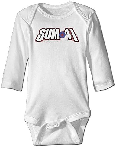 Unisex Sum 41 Rock Band Logo Baby Onesie Clothing Sleepwear Long Sleeve