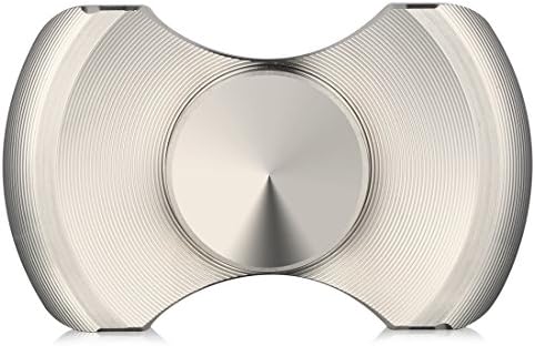 ILoveFidget Hand Spinner, up to 7 minutes spin time, fine solid Stainless Steel Fidget Spinner with premium finish, R188 bearing for smooth fast silent spinning. Stress Relief EDC toy