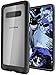Ghostek Atomic Slim Galaxy S10 Plus Clear Case with Super Space Metal Bumper Design Tough Shockproof Heavy Duty Protection and Wireless Charging Compatible for 2019 Galaxy S10+ (6.4 Inch) - (Black)