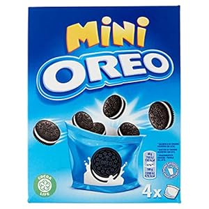 Oreo, Mini Chocoladekoekjes met witte crèmevulling, 160 g