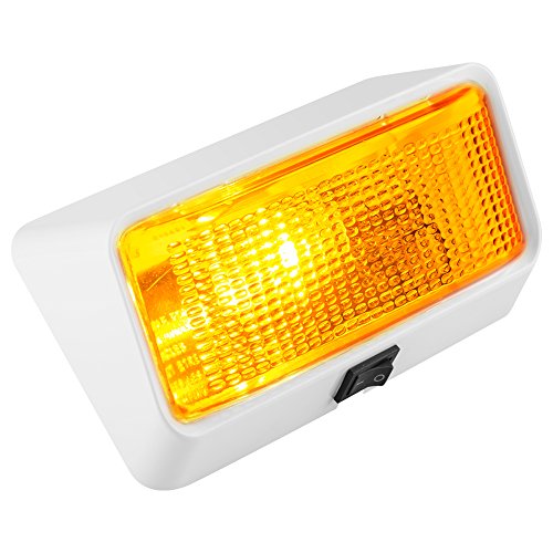 Lumitronics RV 12V Exterior Porch Light with On/Off Switch Lumitronics RV 12V Exterior Porch Light with On/Off Switch
