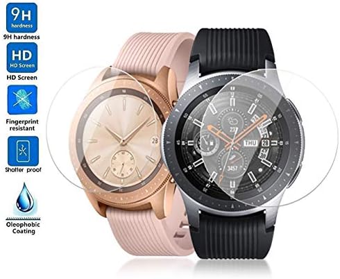 LBOJA 1/3/5Pcs 42/46mm Tempered Glass Screen Protector Film for Samsung Galaxy Watch
