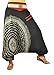 virblatt Womens Harem Pants Drop Crotch With Hand-Drawn Mandala - Nirvanab