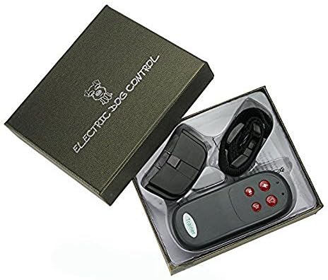 4 in 1 Remote Small/med Dog Training Shock Vibrate Collar Trainer Safe for Pet Fit for Small(at Least 10 Pounds),medium Dogs and Cats! No.134