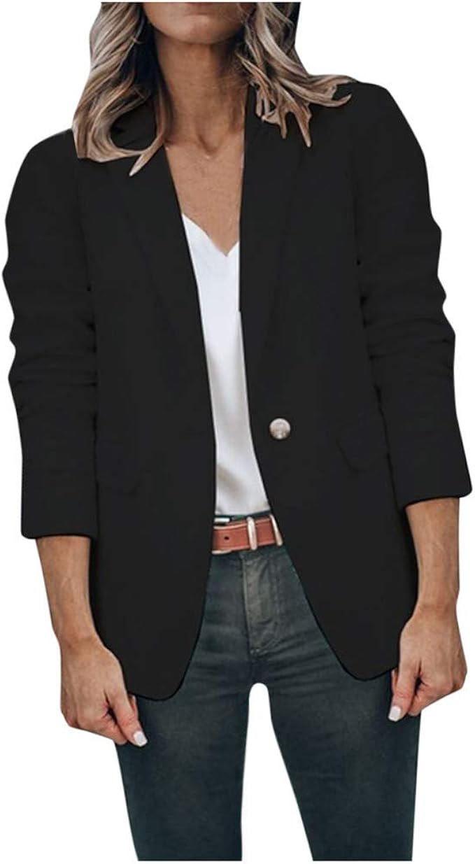 ladies casual blazer jacket