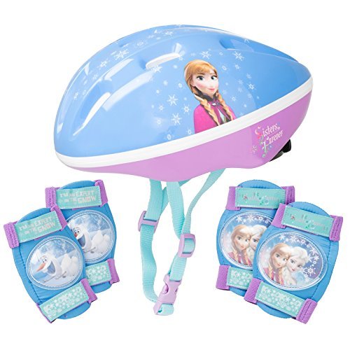 Disney Frozen Kids Bike Skate Scooter Padded Safety Helmet Childrens