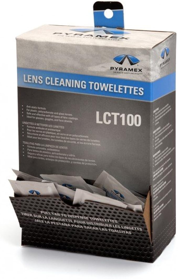 Pyramex MS93170 - Toallitas antivaho (100 por caja): Amazon.es: Ropa y accesorios
