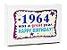 RETRO CANDY YUM ~ 1964 60th Birthday Gift Box Nostalgic Candy Mix from Childhood for 60 Year Old Man or Woman Born 1964 Jr