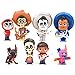 LULEZONTOY 8PCS Coco Movie Character Colletion Miguel Hector Dante Imelda Pepita Action Figure Toys