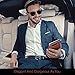 LOHASIC Galaxy S10 Plus Case, Ultra Slim Premium Leather Luxury PU Soft Flexible Defender Anti-Slip Grip Scratch Resistant Protective Cover Cases for Samsung Galaxy S10 Plus (2019) - New Brown