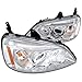 Spec-D Tuning 2LHP-CV01-TM Honda Civic Halo Chrome Clear Projector Led Head Lights