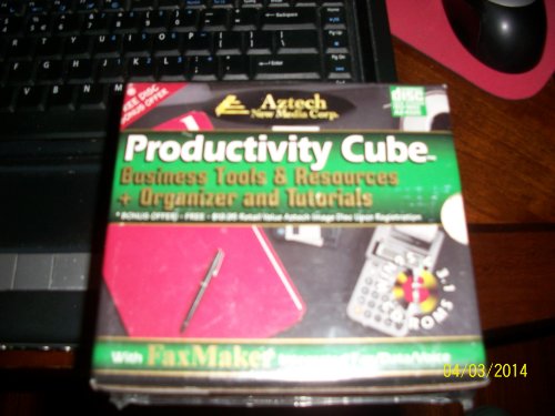 PRODUCTIVITY CUBE BUSINESS TOOLS & RESOURCES + ORGANIZER AND TUTORIALS with FAX MAKER by Aztech - Thumbnail 2