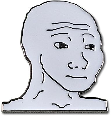 Scarica Gratis Images Wojak Lapel Pin By Memewerks Feels Guy Internet Meme Lapel Pin actualisé salutations