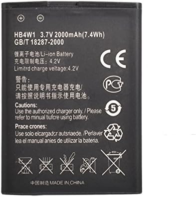 2000mAh HB4W1 Rechargeable Battery For Huawei G510 C8813 C8813D Y210