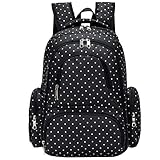 Cateep Waterproof Travel Diaper Backpack with Changing Pad and Stroller Clips