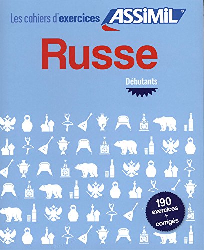 Cahier d'exercices Russe - debutants (French and Russian Edition) by (Paperback)