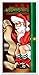 Beistle Santa Restroom Door Cover