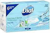 Dial Glycerin Soap, Coconut Water, 6 Count