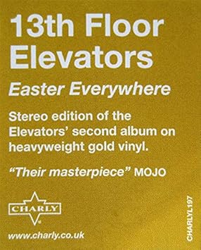13th Floor Elevators Easter Everywhere Heavyweight Gold Color Lp
