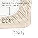 Full Size Sheet Set - 6 Piece Set - Hotel Luxury Bed Sheets - Extra Soft - Deep Pockets - Easy Fit - Breathable & Cooling Sheets - Wrinkle Free - Comfy - Beige Tan Bed Sheets - Fulls Sheets - 6 PC