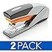Swingline Stapler, Optima 25, Full Size Desktop Stapler, 25 Sheet Capacity, Reduced Effort, Orange/Gray, 2 Pack (S7066402AZ)