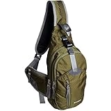 WASING Military Sport Pack Shoulder Sling Backpack Men Women Chest Gym Bag,Rover Sling Pack Chest Pack WS-ChestPack-green