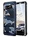 Galaxy Note 8 Case, Lontect [Camo Series] Hybrid High Impact Shock Absorption Dual Layer Army Camouflage Armor Defender Case Cover for Samsung Galaxy Note 8 - Camouflage Blue
