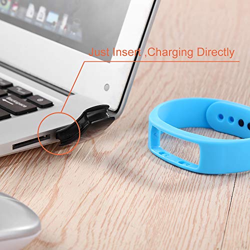 iGANK T6 Pedometer Watch Simple Fitness Tracker Walking Pedometers Step Counter Calorie Counter for Kids Women Men,No App Required (Blue)