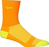 DeFeet Aireator Hi Top Sock Orange/Yellow Large
