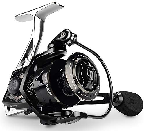 AFFC Megatron New Water Resistant Carbon Drag Spinning Reel with Large Spool 21KG Max Drag Saltwater Spinning Fishing Reel