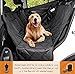 KQRNS Dog Seat Cover Car Seat Covers for Pets Pet Seat Cover Dog Hammock for Back Seat Scratch Proof Nonslip Durable Heavy Duty Dog Seat Covers for Cars and SUVs