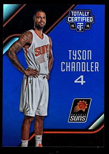 TYSON CHANDLER 66/99 SUNS MIRROR BLUE REFRACTOR #86 SP 2015-16 TOTALLY CERTIFIED