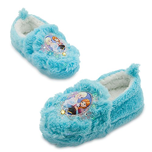 Disney Store Frozen Anna and Elsa Plush Slipper (11-12)