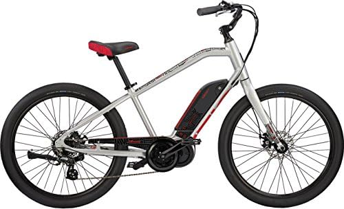 IZIP E3 Zuma 26" Step-Over Beach Cruiser Electric Bike with 350W Mid-Motor and 48V, 417Wh Lithium Battery, 2018 Model