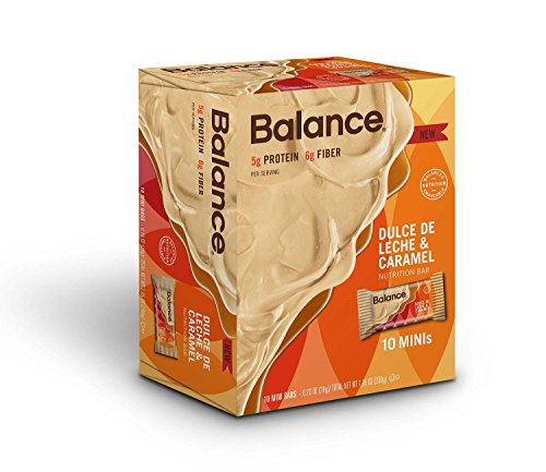 Balance BarÂ® Dulce De Leche & Caramel, 20 gram mini bars, 10 count