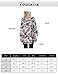 Youtalia Womens Scoop Neck 3/4 Bell Sleeve Blouse Casual Floral Print Tunic Shirts