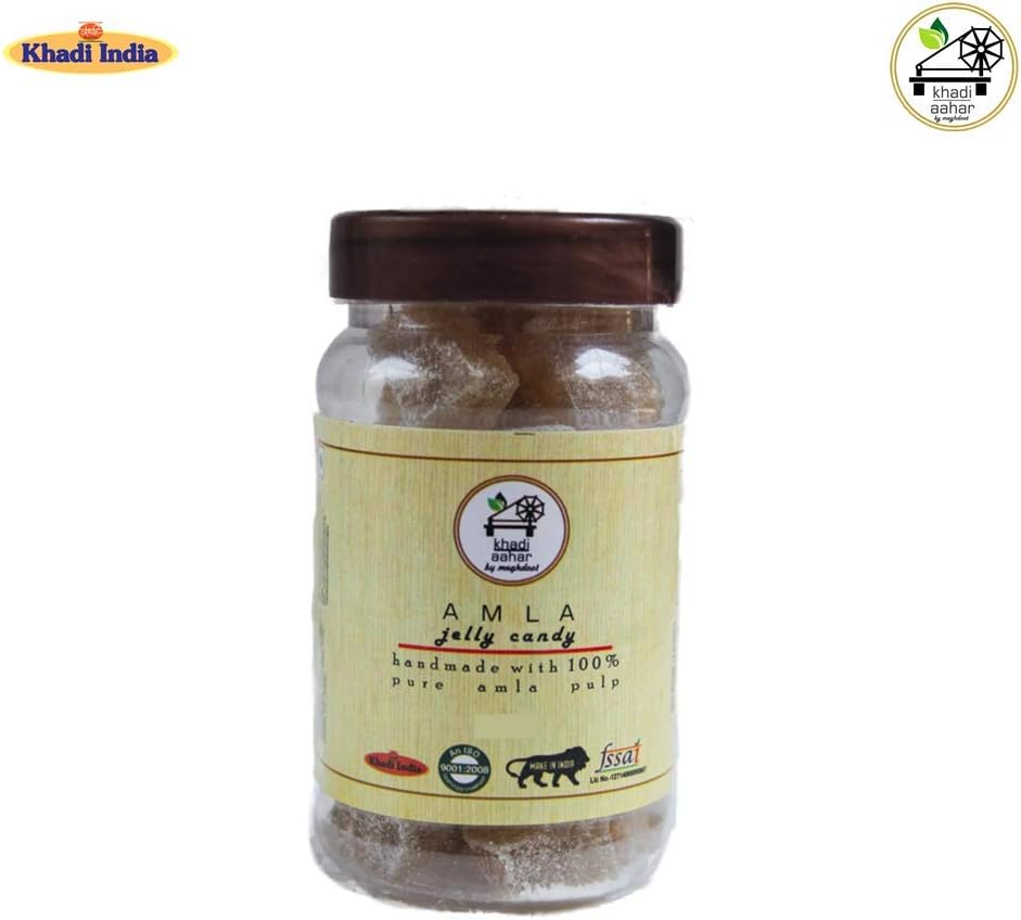 Khadi Aahar Amla Jelly Candy, 150 Gram