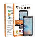 iPhone 6S Screen Protector, Volt Shield iPhone 6S Glass Screen Protector [ tempered glass iPhone 6 ] Bubble-free Scratch Proof High Definition (HD) Ultra Clear Easy to Install compatible iphone 6/6S