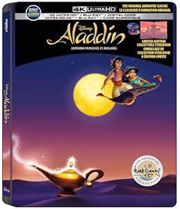 Image of Aladdin 4K Blu-ray Best Buy Exclusive SteelBook / The Signature Collection / 4K Ultra HD + Blu-ray + Digital HD