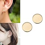 Earrings,NNDA CO 1 Pair Weight Loss Earrings Stimulating Acupoints Magnetic Therapy Earrings,Round