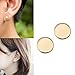 Earrings,NNDA CO 1 Pair Weight Loss Earrings Stimulating Acupoints Magnetic Therapy Earrings,Round