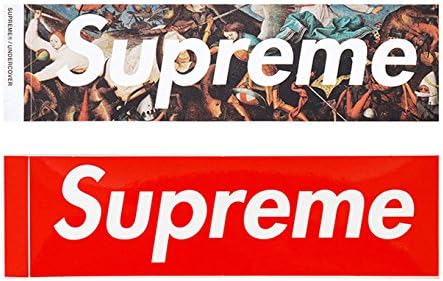 supreme undercover box logo sticker